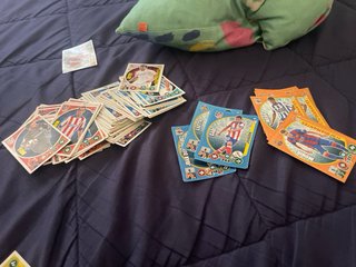 Cromos de fútbol, más de 50