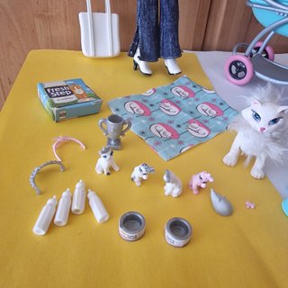 Barbie Posh Pets Kitten Style Muñeca y Accesorios