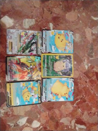 Lote Cartas Pokémon V y EX