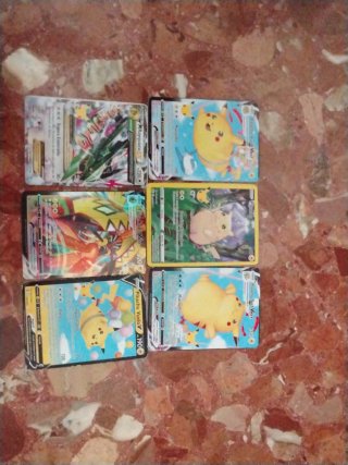 Lote Cartas Pokémon V y EX