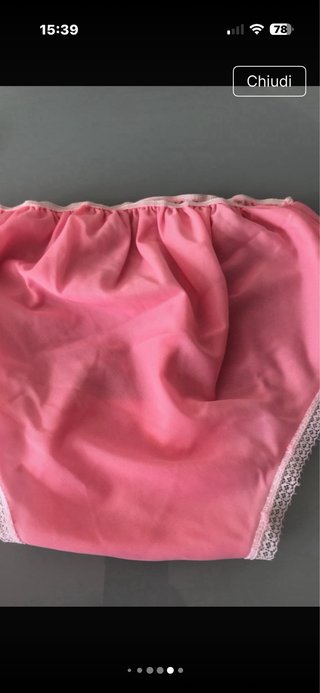 Sottoveste vintage rosa taglia L