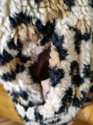 Chaqueta Stradivarius Leopardo Talla S.
