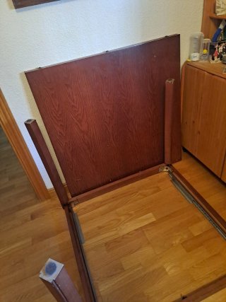 Mesa Comedor Extensible Madera 90x90