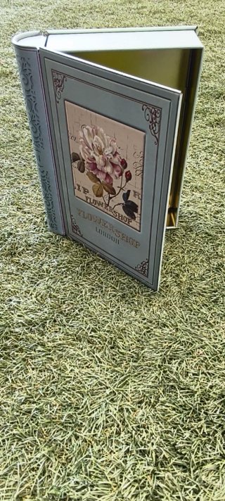 Caja metálica vintage