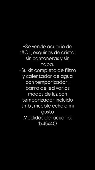Acuario 180L