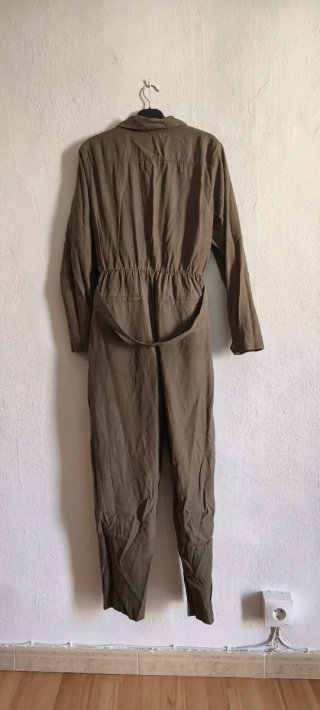 Mono Mango verde militar talla M