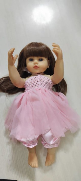 Muñeca Silicona Dura Realista