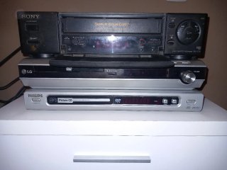 Reproductor DVD y VHS Sony LG Philips