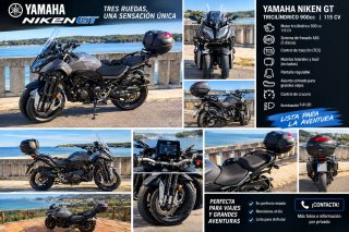 Yamaha Niken GT Tricilíndrico 900cc 115CV