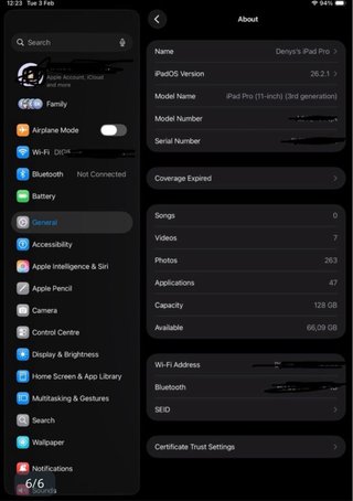 iPad Pro 11 (3ª Gen) 128GB