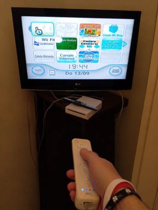 Pedana Wii Balance Board + Gioco Wii Fit
