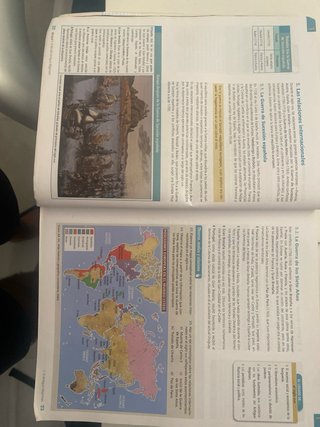 Historia del mundo contemporáneo, 1 Bachillerato