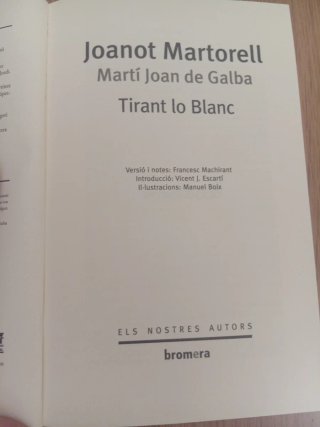 Tirant lo Blanc