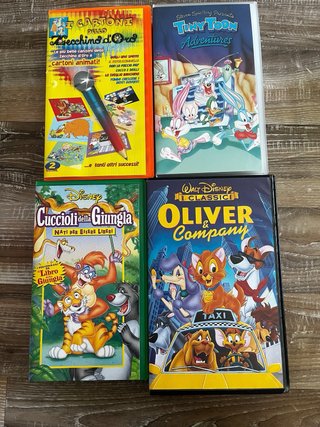 Lotto VHS Disney e altri film per bambini