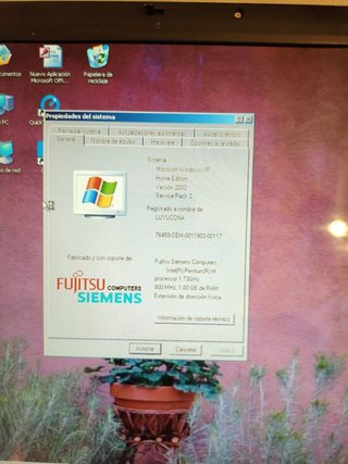 Portátil Fujitsu Amilo M3438G XP