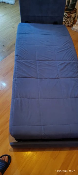 Sofá cama de una plaza en buen estado