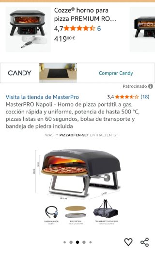 Horno de Pizza MasterPRO Napoli