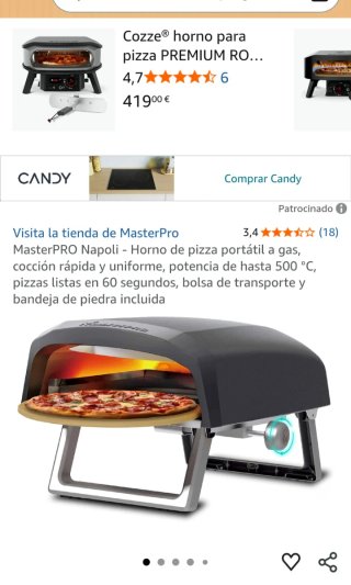 Horno de Pizza MasterPRO Napoli