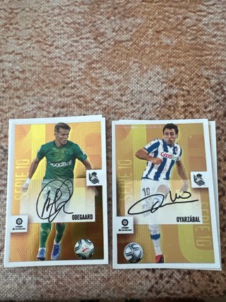 10 Cromos Firmas Impresas