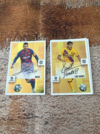 10 Cromos Firmas Impresas