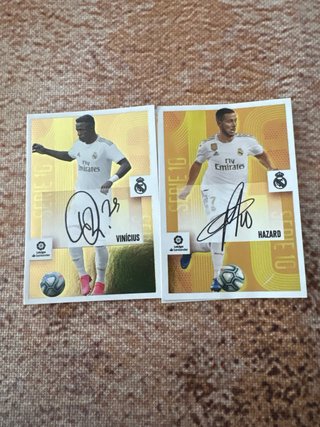 10 Cromos Firmas Impresas