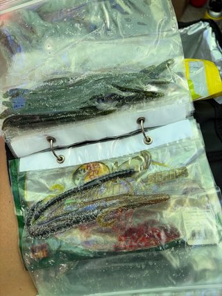 Lote señuelos pesca blandos