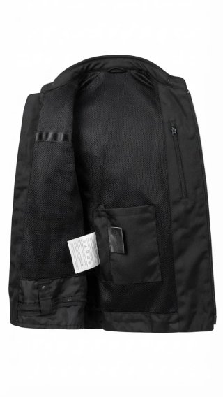 Chaqueta de moto GMS negra XL