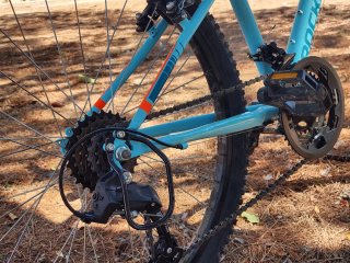 Bicicleta Rockrider 24 Azul