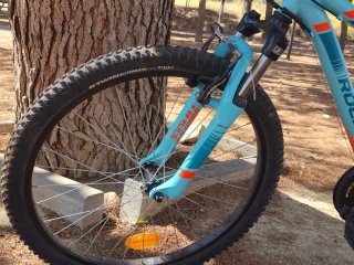 Bicicleta Rockrider 24 Azul