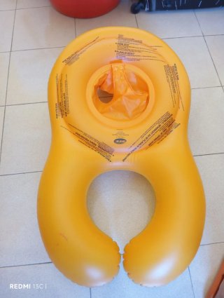 Flotador asiento bebé JANÉ naranja