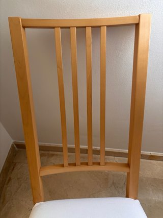 Conjunto 4 Sillas Madera Abedul Ikea