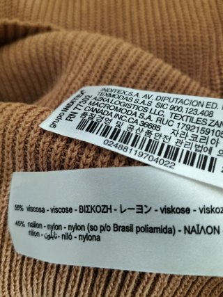 Jersey Suéter Zara, Sin Estrenar