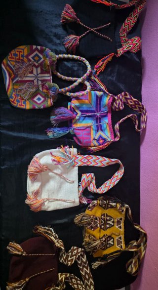 Borse Wayuu Artigianali Multicolore