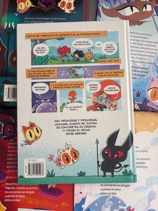 4 libros Princesas Dragón y un comic. 15€ todos