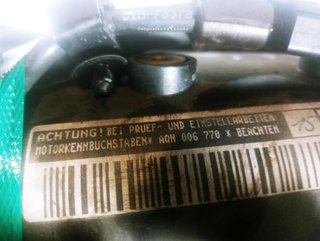 Motor aqn volkswagen golf iv 2.3 v5 cabap22238399
