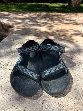 Sandalias Teva Montaña Negras y Azules