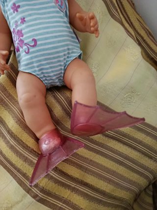 Muñeca Babyborn con accesorios