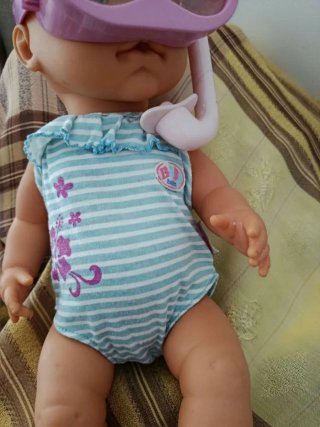 Muñeca Babyborn con accesorios