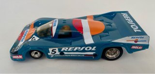 Porsche 956 Repsol azul SRS Scalextric Exin