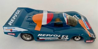 Porsche 956 Repsol azul SRS Scalextric Exin