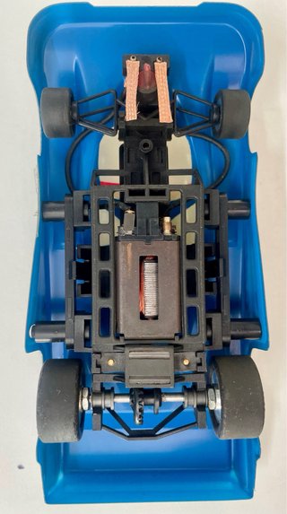 Porsche 956 Repsol azul SRS Scalextric Exin
