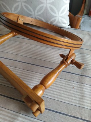 Telaio Legno Ricamo Cerchio