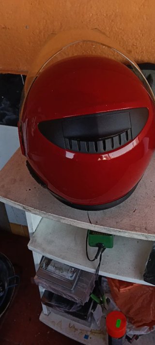 Casco Modular BMW Rojo c/ Intercomunicador Leed!!