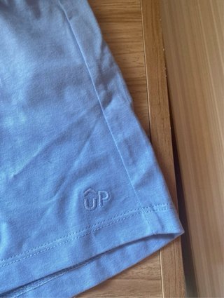 Pantalón corto deportivo azul niña