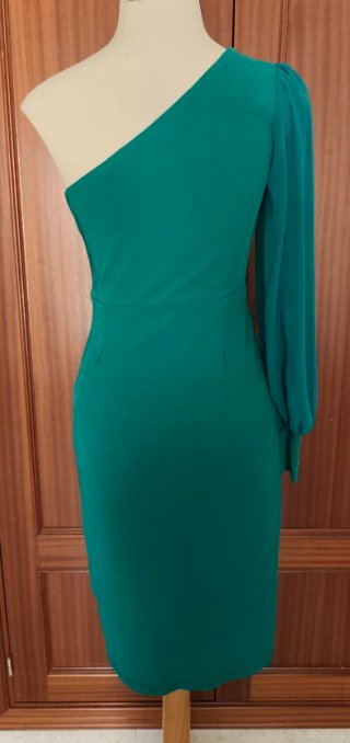 Vestido fiesta verde andalucia
