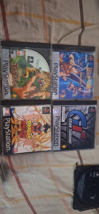 Lote 11 Juegos PS1: Dragon Ball, Gran Turismo, Mar