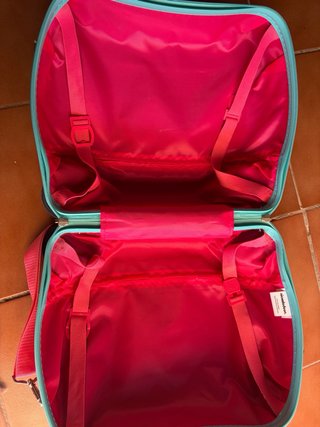 Maleta infantil Paw Patrol rosa y turquesa