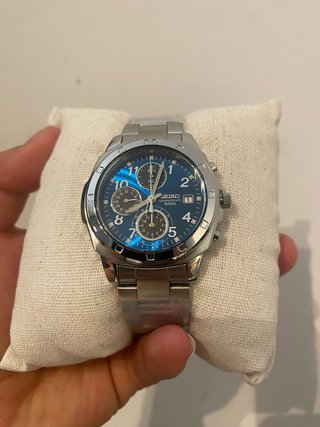Reloj Seiko Chronograph Azul
