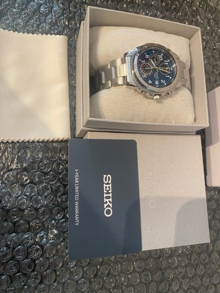 Reloj Seiko Chronograph Azul