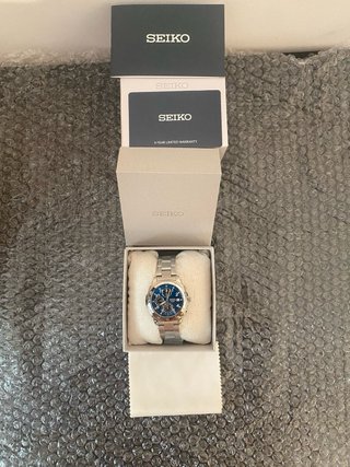 Reloj Seiko Chronograph Azul